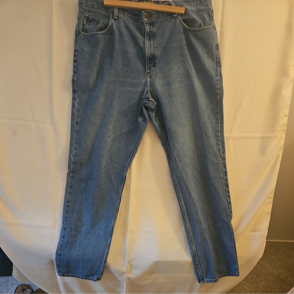 L.L.Bean Classic Fit Jeans Mens 40x34 Blue 100% Cotton